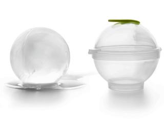 Set 4 forme gheata sfera Ibili-Barware, plastic silicon, 5.5 cm, transparent