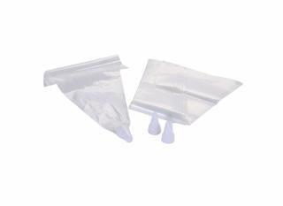 Set pos cu duiuri Excellent Housware, plastic, 13 piese, alb