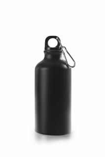 Sticla apa drumetie, Ibili-Hidratation Alu, aluminiu, 500 ml, negru