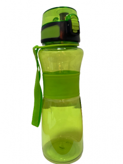 Sticla sport Excellent Houseware, plastic, 26x8 cm, verde