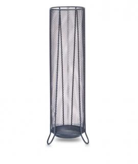 Suport umbrela Zeller, metal, 14x53 cm, argintiu