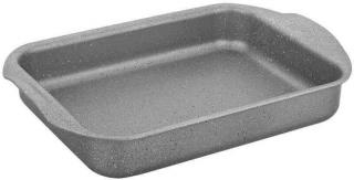 Tava OMS, aluminiu, 35x27x7 cm, maro