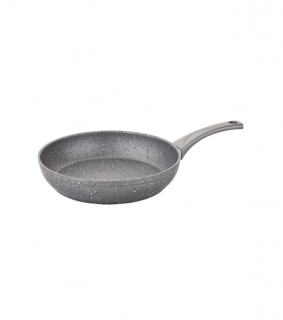 Tigaie adanca OMS, aluminiu, 24 cm, gri
