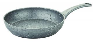 Tigaie adanca OMS, aluminiu, 28 cm, gri