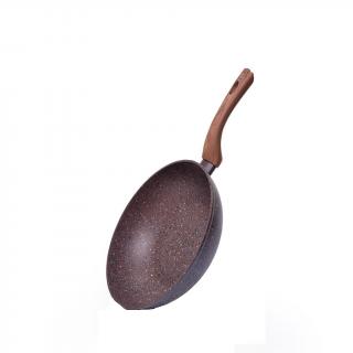 Tigaie wok Fissman-Magic Brown, 24x7cm, aluminiu, maro