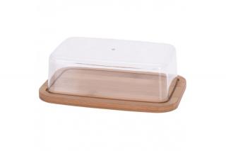 Untiera Excellent Houseware, bambus plastic, 19x12.5x6 cm, maro