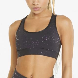 Mid Impact Stardust Crystalline Bra