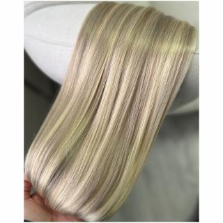 Extensii Tape-In Suvitate Blond Grey