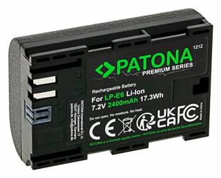 Acumulator pentru Canon LP-E6 2400mAh Patona Premium