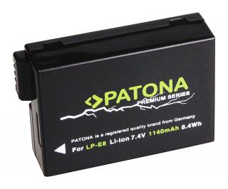 Acumulator pentru Canon LP-E8 1140mAh Patona Premium