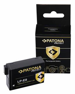 Acumulator tip Canon LP-E8 1300mAh Patona Protect