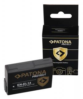 Acumulator tip Nikon EN-EL14 1100mAh Patona Protect