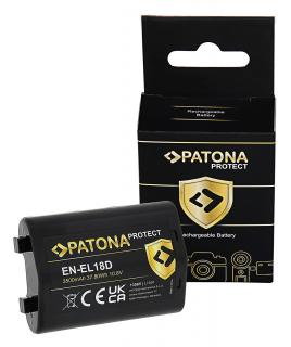 Acumulator tip Nikon EN-EL18D 3500mAh Patona Protect