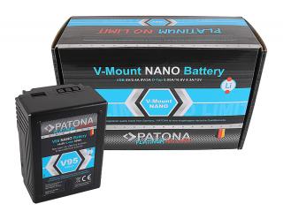 Acumulator tip Sony BP-150w 6400mAh V-Mount Patona Platinum Nano