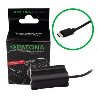 Adaptor Patona Premium pentru acumulator Nikon EN-EL15 cu USB-C