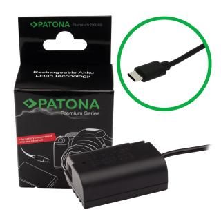 Adaptor pentru acumulator Panasonic DMW-BLK22 cu USB-C Patona Premium