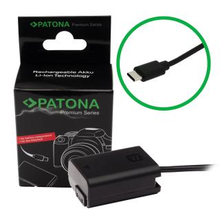 Adaptor pentru acumulator Sony NP-FW50 cu USB-C Patona Premium