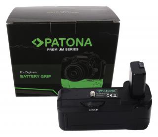 Grip pentru Sony A6000 A6300 A6500 NP-FW50 cu telecomanda Patona Premium