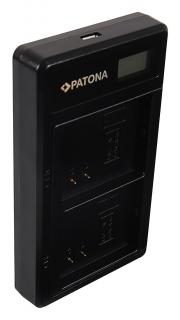 Incarcator Dual LCD pentru acumulator Arlo A-4A Patona