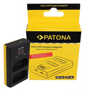 Incarcator Dual LCD pentru acumulator Panasonic DMW-BLJ31 Patona