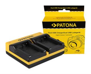 Incarcator Dual USB cu placute pentru acumulator Canon NB-7L Patona