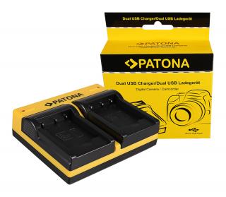 Incarcator Dual USB cu placute pentru acumulator Nikon EN-EL19 Patona