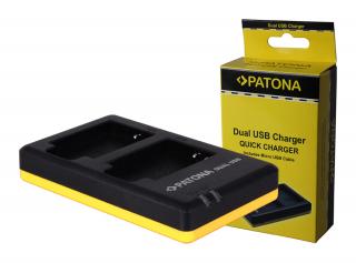 Incarcator Dual USB pentru acumulator Nikon EN-EL12 Patona