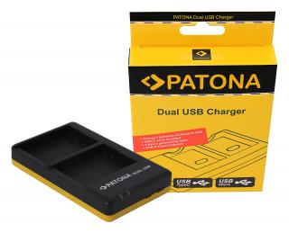Incarcator Dual USB pentru acumulator Nikon EN-EL14 Patona
