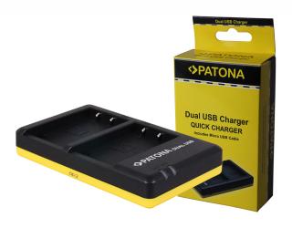 Incarcator Dual USB pentru acumulator Olympus PS-BLS5 Patona