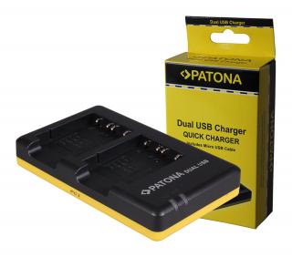 Incarcator Dual USB pentru acumulator Sony NP-BG1 Patona