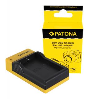 Incarcator slim micro-USB pentru acumulator Nikon EN-EL9 Patona