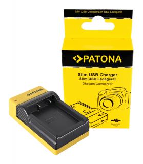 Incarcator slim USB pentru acumulator Fuji NP-W126 Patona
