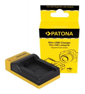 Incarcator slim USB pentru acumulator Panasonic DMW-BMB9 Patona