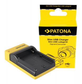 Incarcator slim USB pentru acumulator Sony NP-F970 NP-FM50 NP-FM500H Patona