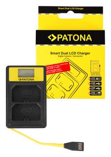 Incarcator Smart Dual LCD USB pentru acumulator Sony NP-FZ100 Patona