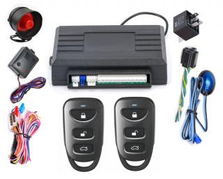 Alarma auto cu 2 telecomenzi KD-59-4  (Contacteaza-ne:)