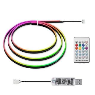 Banda ambientala acrilica Symphony cu LED 110CM alimentare USB - AMB31 ()