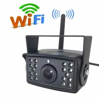 Camera auto WI-FI rezolutie HD pentru marsarier/frontala cu Nightvision 12-24V C ()