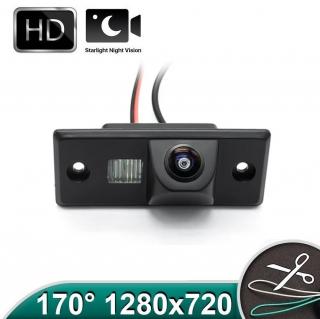 Camera marsarier HD, unghi 170 grade cu StarLight Night Vision pentru VW Golf 4, Golf 5, Passat B5.5, Touareg, Tiguan, Bora - FA915