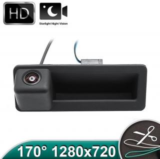 Camera marsarier HD, unghi 170 grade E39, E60, E90, E70 pe manerul de portbagaj  ()