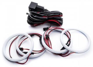 Kit Angel Eyes LED COTTON pentru BMW E46 Coupe/Cabrio cu Facelift (2003 - 2006) ()