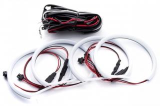 Kit Angel Eyes LED COTTON pentru BMW E46 Coupe/Cabrio Fara Facelift far ZKW  ()