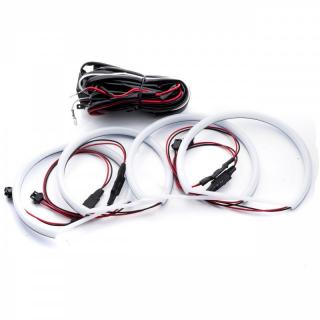 Kit Angel Eyes LED COTTON pentru BMW E46 cu Far ZKW fara lupa si fara Xenon din  ()