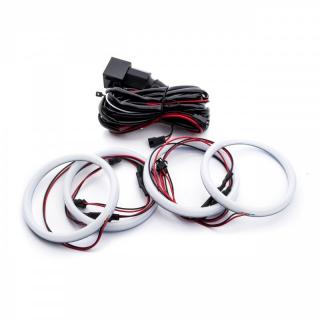 Kit Angel Eyes LED COTTON pentru BMW E90 cu xenon din fabrica 2x100mm, 2x120mm ()