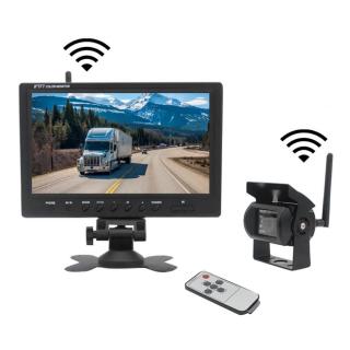 Kit marsarier wireless cu camera si display de 9  12V~24V, K610W pentru Camioane ()