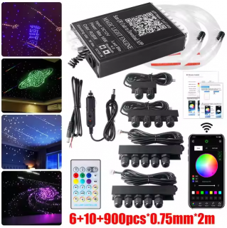Kit Plafon Instelat + stele cazatoare 16W RGBW 900 fire la 2m combinate - 16WRGB 28#-31 ()