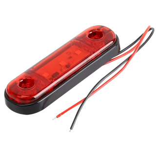 Lampa LED gabarit 12V/24V Rosie - 104-Red (Contacteaza-ne:)