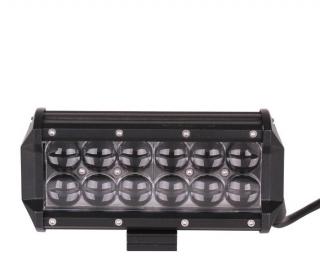 LED Bar Auto Offroad 4D 36W/12V-24V, 3060 Lumeni, 7 /17 cm, Spot Beam 12 Grade  ()