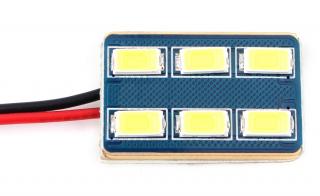 Led Panel Alb 6 SMD 5730 12/24V (Contacteaza-ne: 0743.403.039)