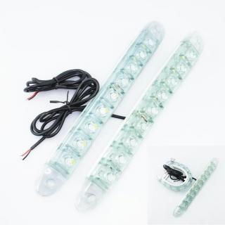 Lumini de zi DRL Flexibile 9 led*0,5W (Contacteaza-ne:)